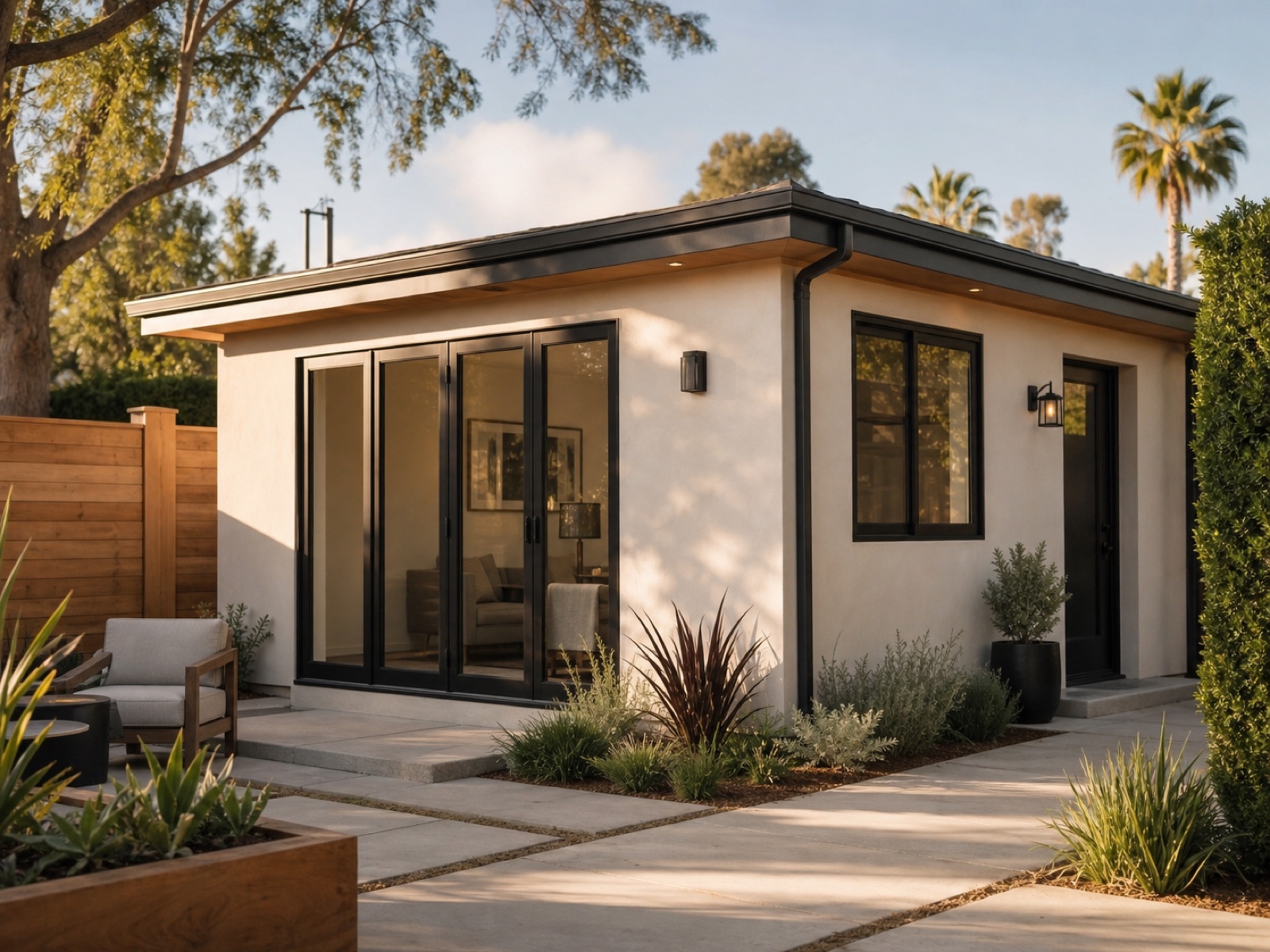 Modern detached ADU exterior representing accessory dwelling unit construction